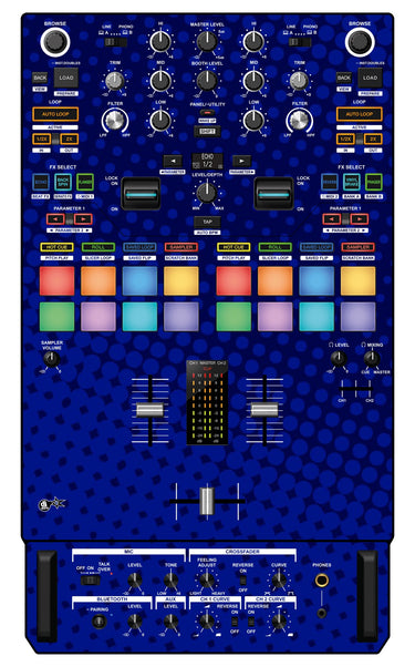 Pioneer DJ DJM S7 Skin Gradienter Blue